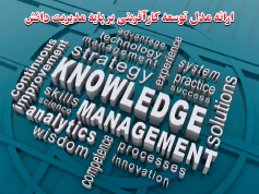 مقاله ارائه مدل توسعه کارآفرینی بر پایه مدیریت دانش