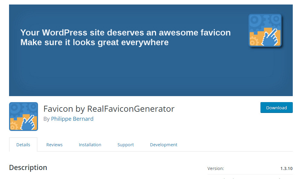 Favicon by RealFaviconGenerator - کد افزودن favicon به سایت + افزونه